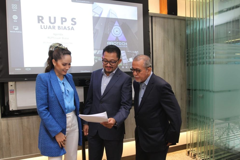 Gelar RUPSLB, Cinta Laura dan Haryadi Sukamdani Jadi Komisaris Protech Mitra Perkasa (OASA)